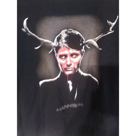 Hannibal Tv Series Tshirt. HANNIBAL The Stag, men's size XL Extra Large - Picture 2 of 6